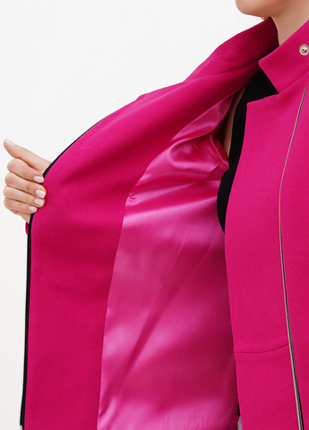 Рожеве Кежуал напівпальто DANNA однотонне