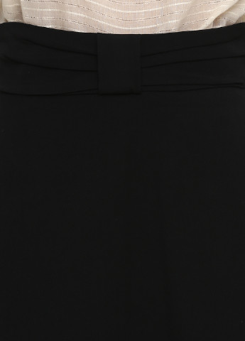 Черная кэжуал однотонная юбка Tuwe клешированная