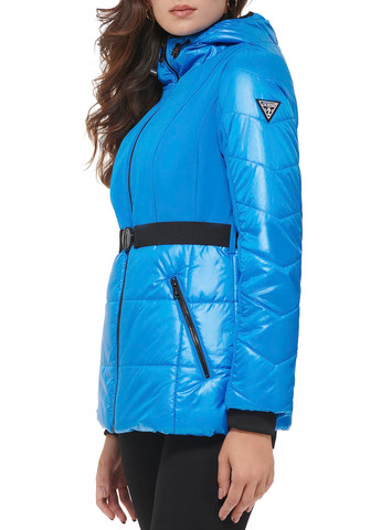 Синяя демисезонная куртка Guess