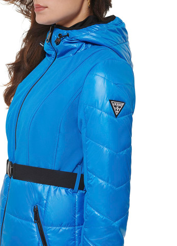 Синяя демисезонная куртка Guess