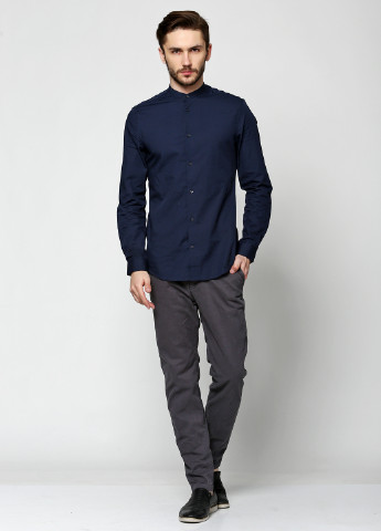 Серые кэжуал летние прямые брюки H&M