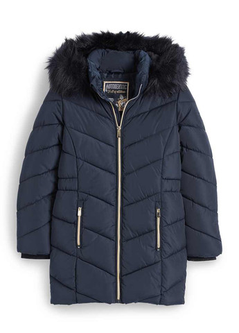 Темно-синяя демисезонная куртка C&A