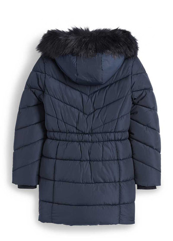 Темно-синяя демисезонная куртка C&A