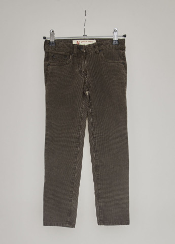 Коричневые кэжуал демисезонные зауженные брюки American Outfitters
