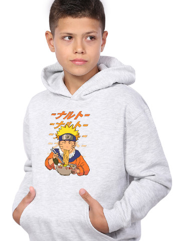 Худи для мальчика Наруто Узумаки (Naruto Uzumaki) Кенгуру детский (9298-2818) MobiPrint (221792499)