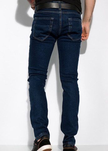 Темно-синие демисезонные джинсы Time of Style