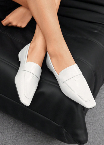 SHEIN Туфлі лофери молочний з штучна шкіра, китай — демісезон (325827863)