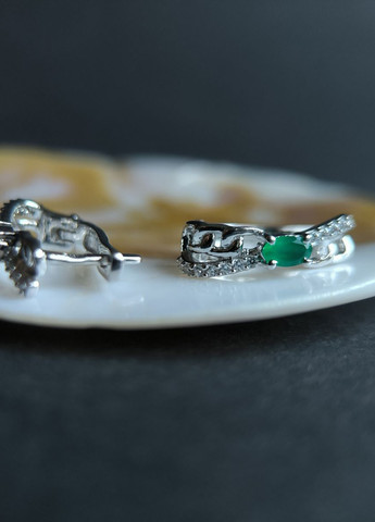 Сережки Silver Flame (354214708)