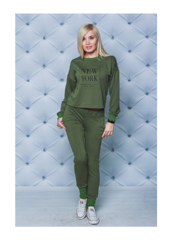 Спортивний костюм 02044 44 Хакі Versal (223357309)