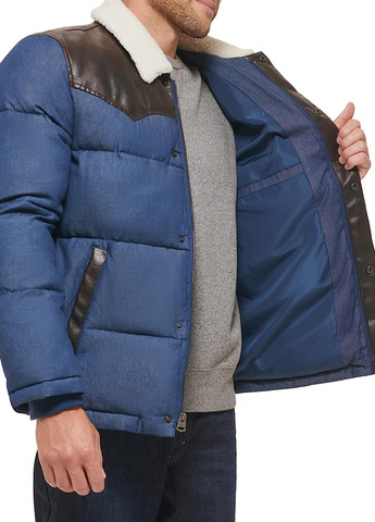 Синя зимня куртка Levi's