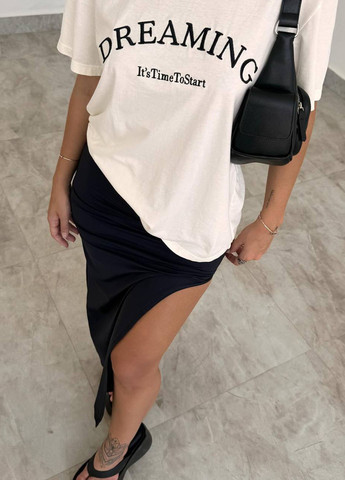 Чорна кежуал сукня силуетна No Brand однотонна