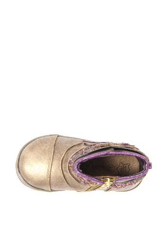 Золотые кэжуал осенние ботинки Sucre D'Orge