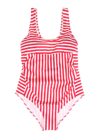 Красный летний купальник для беременных слитный, танк H&M