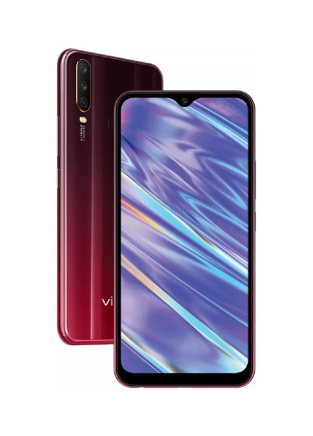 Смартфон Vivo y15 4/64gb burgundy red (137494206)