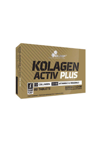 Хондропротектор для спорта Kolagen Activ Plus 80 Tabs Olimp Sport Nutrition (253397272)