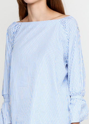 Голубая демисезонная блуза Friendtex
