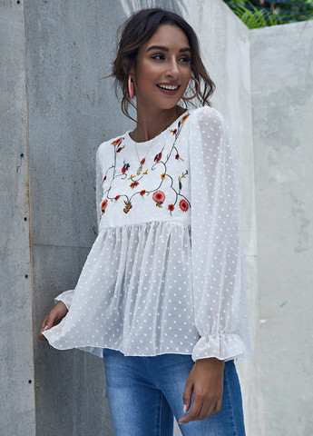 Белая блуза SHEIN