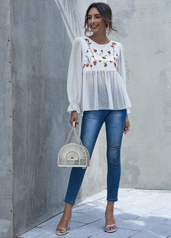 Белая блуза SHEIN