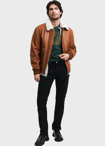 Темно-зелена футболка Gant