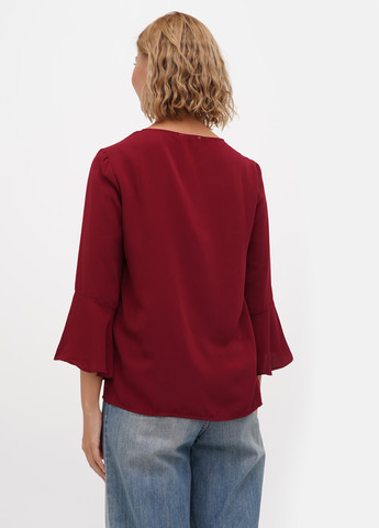 Бордова блуза Sassofono