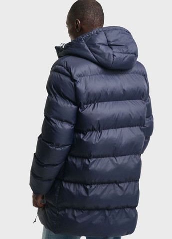 Темно-синяя зимняя куртка Gant