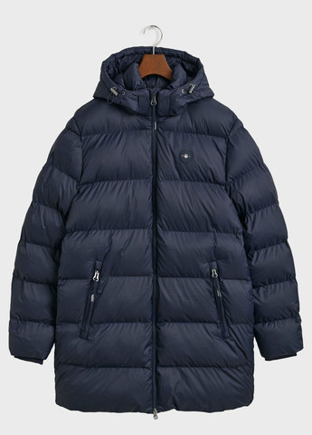 Темно-синяя зимняя куртка Gant