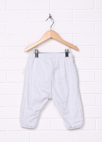 Светло-серые кэжуал летние джоггеры брюки H&M