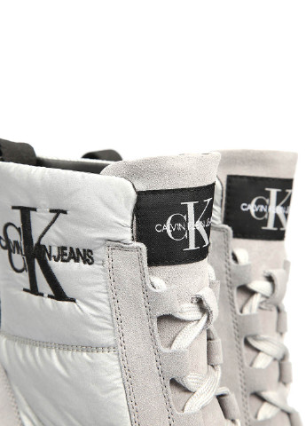 Осенние ботинки Calvin Klein с логотипом тканевые