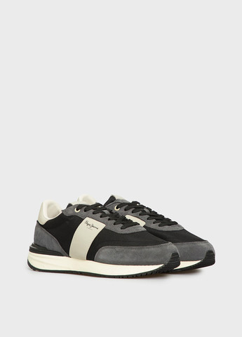 Черные всесезонные кроссовки Pepe Jeans