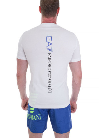 Белая футболка ARMANI EA7