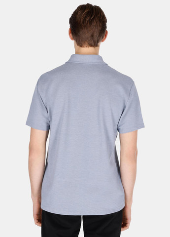 Голубой футболка-поло для мужчин Colin's меланжевая