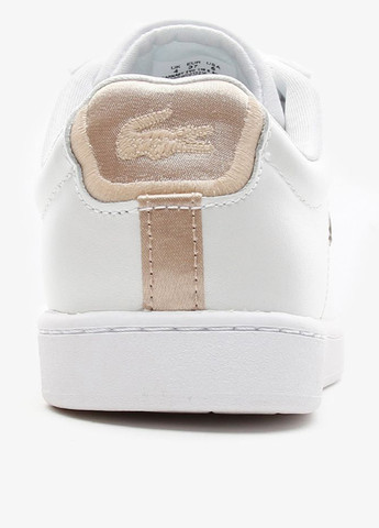 Білі кеди Lacoste CARNABY EVO