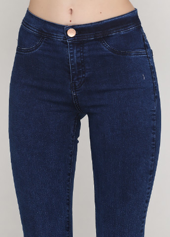 Темно-синие демисезонные джинсы Madoc