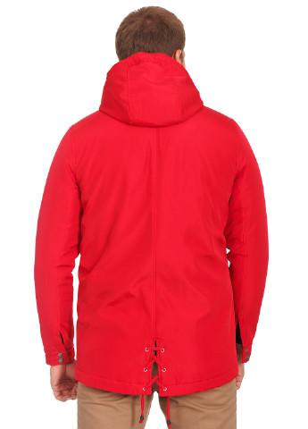 Красная зимняя куртка VD One