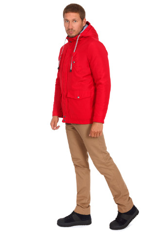 Червона зимня куртка VD One