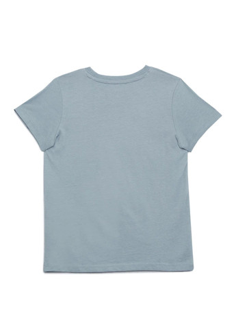 Блакитна літня футболка Guess