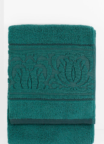 Рушник махровий Bella, MicroCotton, зелений, розмір 50x90 cm Bulgaria-Tex зелений