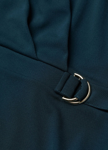 Темно-синее кэжуал платье футляр H&M однотонное