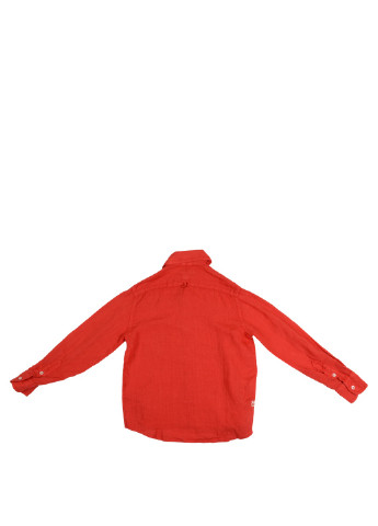 Красная кэжуал рубашка Mason's с длинным рукавом