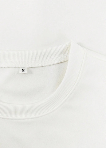 Белый свитшот SHEIN новогодний без декора (332612932)