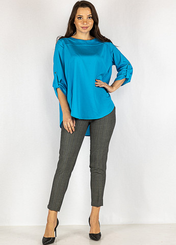 Голубая блуза Time of Style