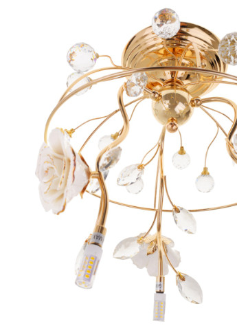 Люстра флористика BKL-532C/3 G4 GD Brille (253888002)