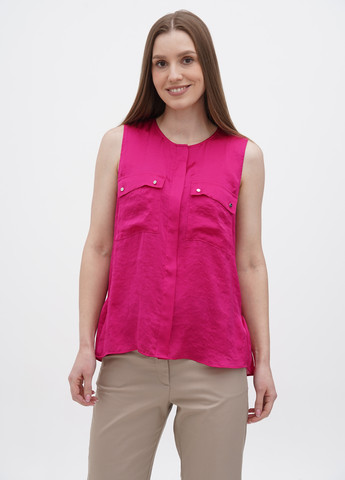 Фуксинова (колору Фукія) літня блуза DKNY