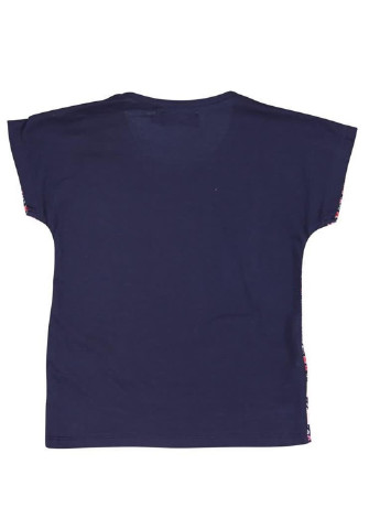 Темно-синя літня футболка Boboli