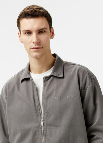 Серая демисезонная куртка UNITED4