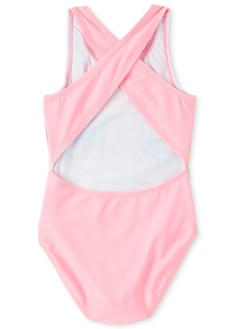 Светло-розовый летний купальник слитный, танк The Children's Place