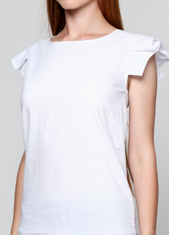 Белая летняя блуза Podium