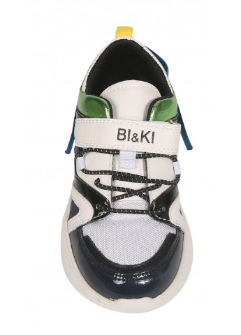 Кросівки BI & KI 0684H 39 Біло-синій Biki (207170896)