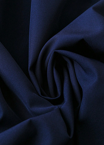 Темно-синее кэжуал платье клеш SHEIN однотонное