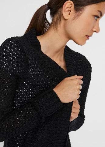 Черный демисезонный кардиган Vero Moda